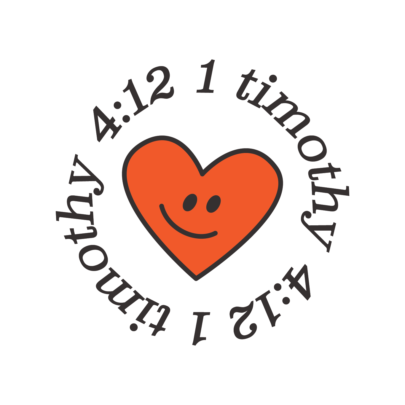 412 Heart Sticker