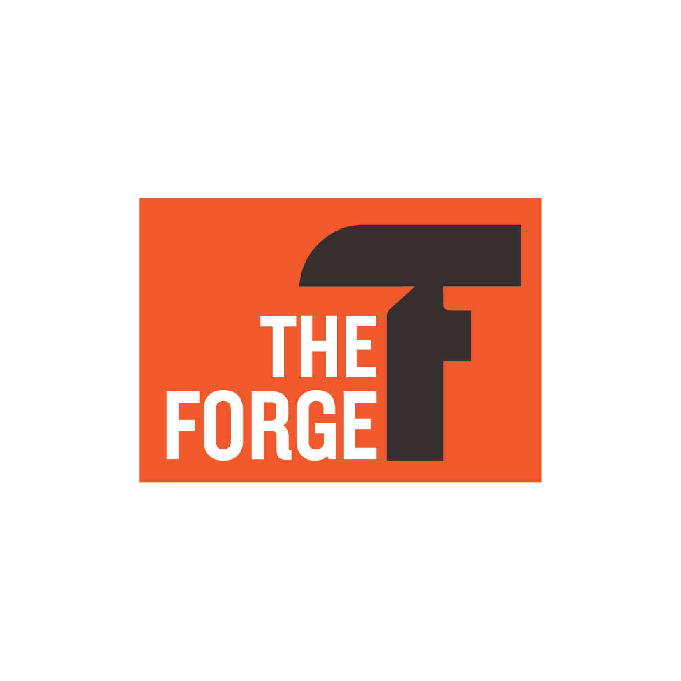 Forge Orange Logo Sticker